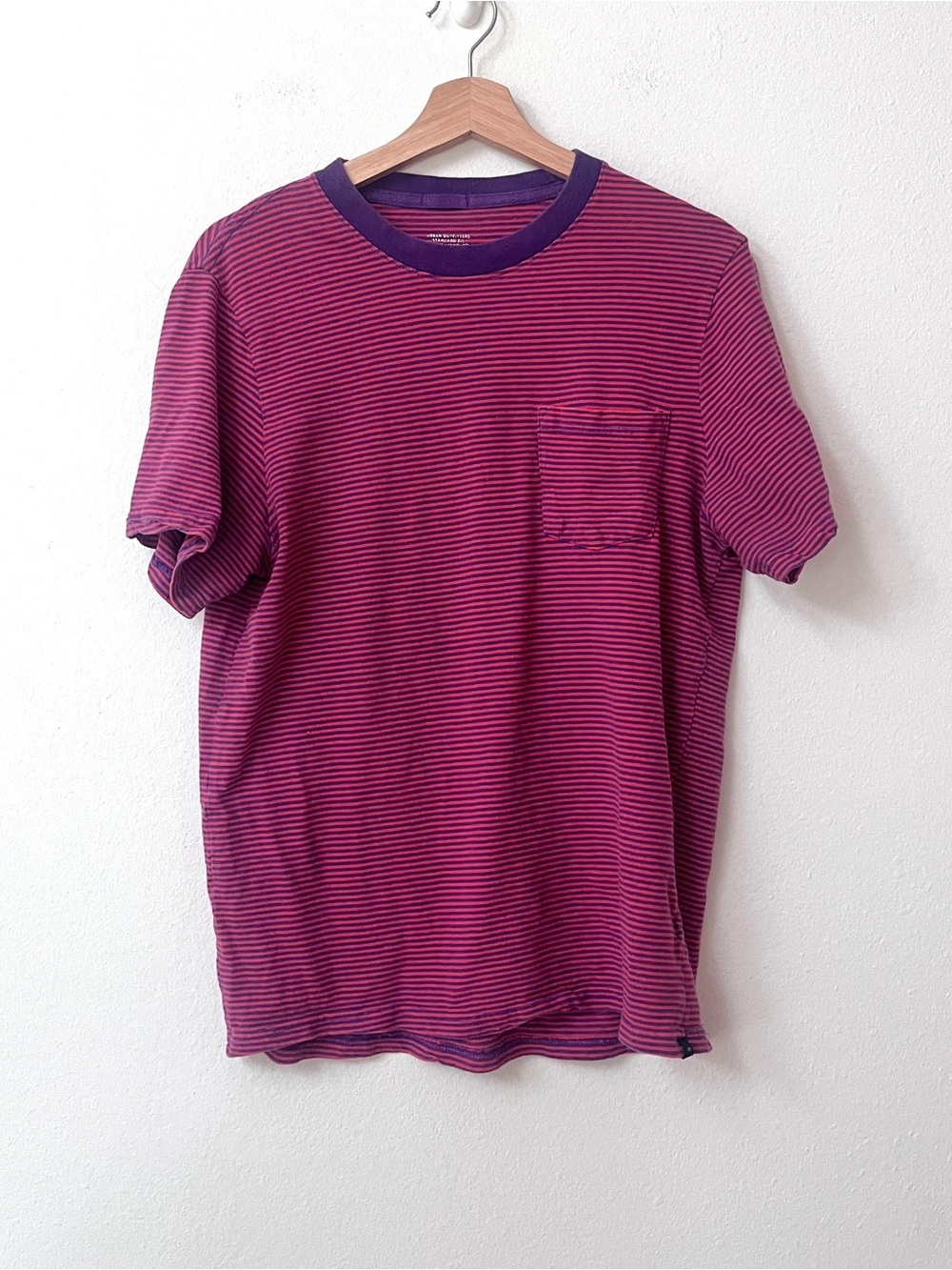 Urban Outfitters Urban Outfitters 90s style Skater striped pocket tee
